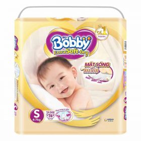 Tã Dán Siêu Mềm Bobby Extra Soft Dry