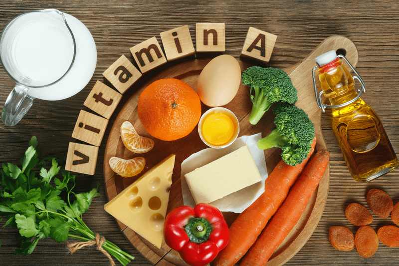 Vitamin A được chiết xuất từ các nguyên liệu tự nhiên