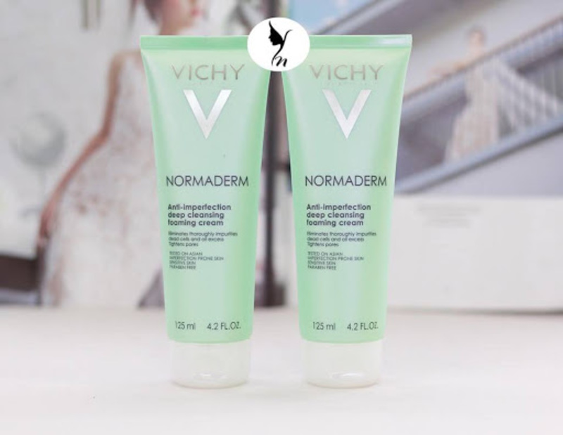 Sữa rửa mặt Vichy Normaderm Anti-imperfection Deep Cleansing Foaming Cream