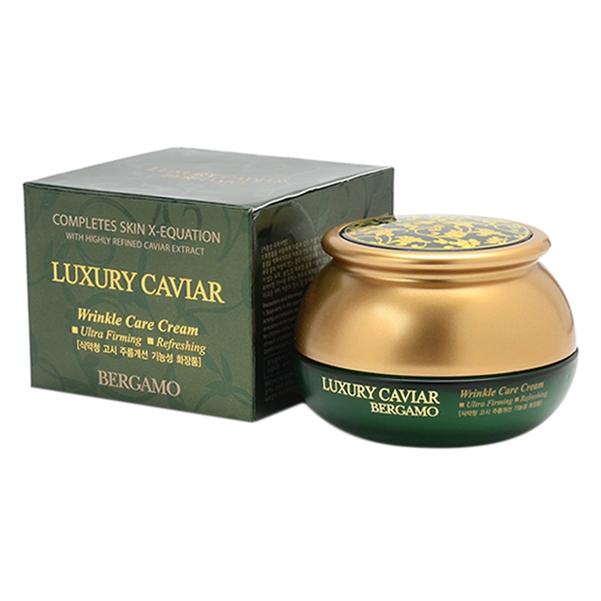 Kem trị nám, tàn nhang Bergamo Luxury Caviar Wrinkle Care Cream