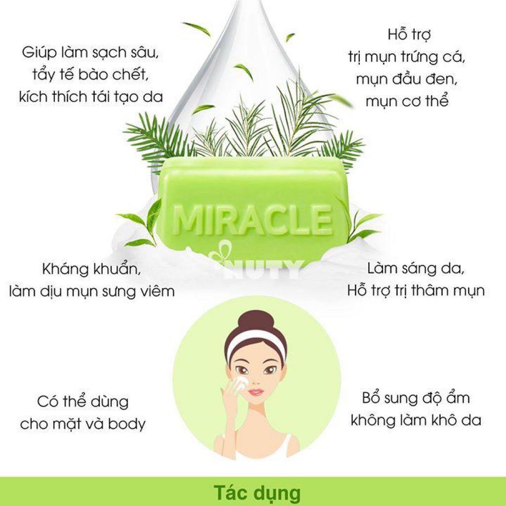Giảm Mụn Some By Mi AHA-BHA-PHA 30 Days Miracle Cleansing Bar
