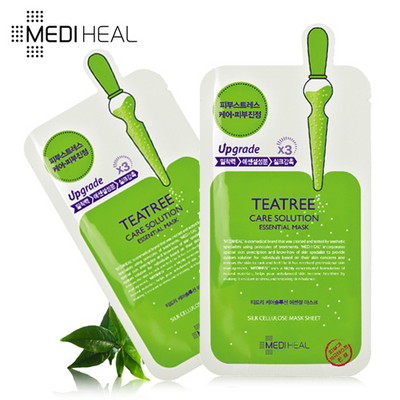 Đắp mặt nạ Mediheal Tea Tree Healing Solution hiệu quả