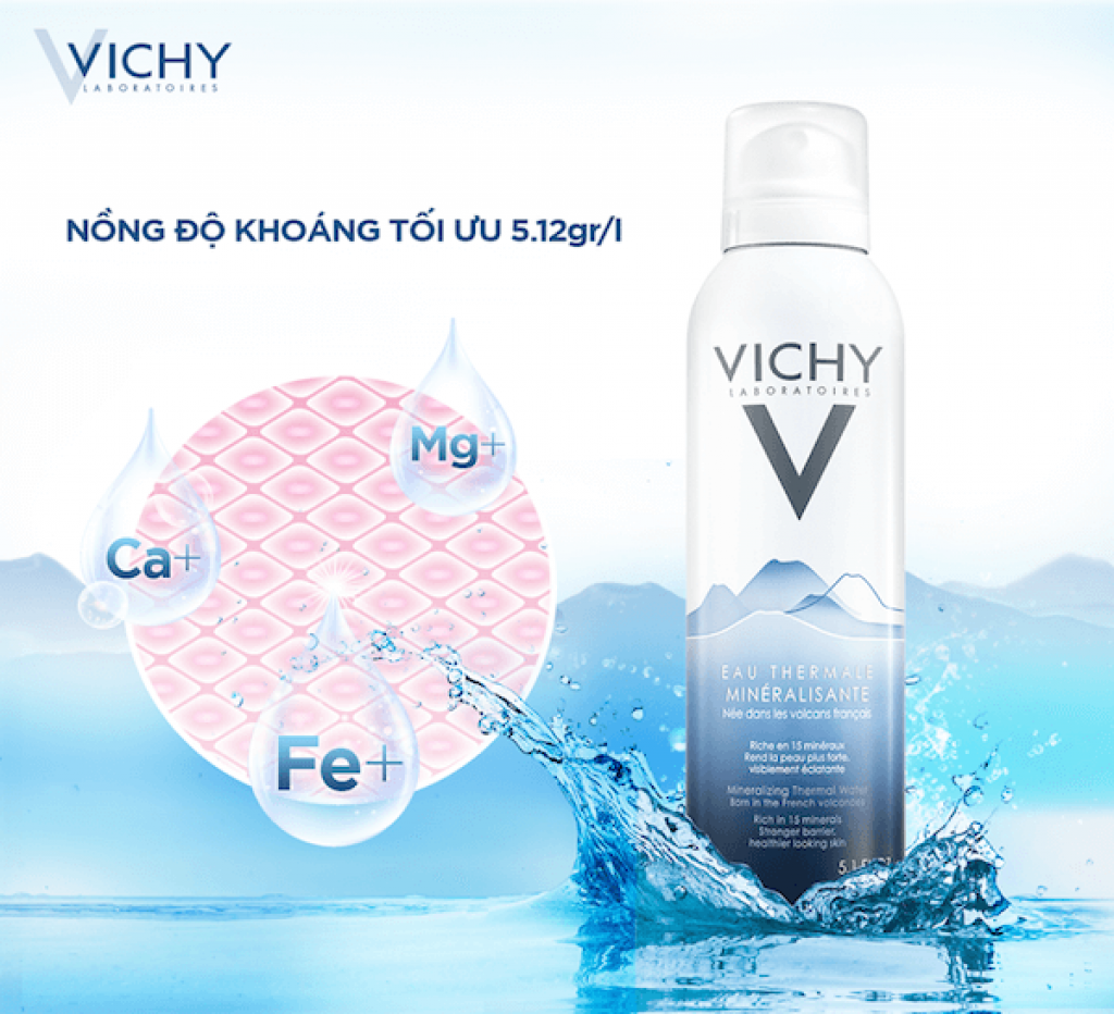 Nước xịt khoáng Vichy