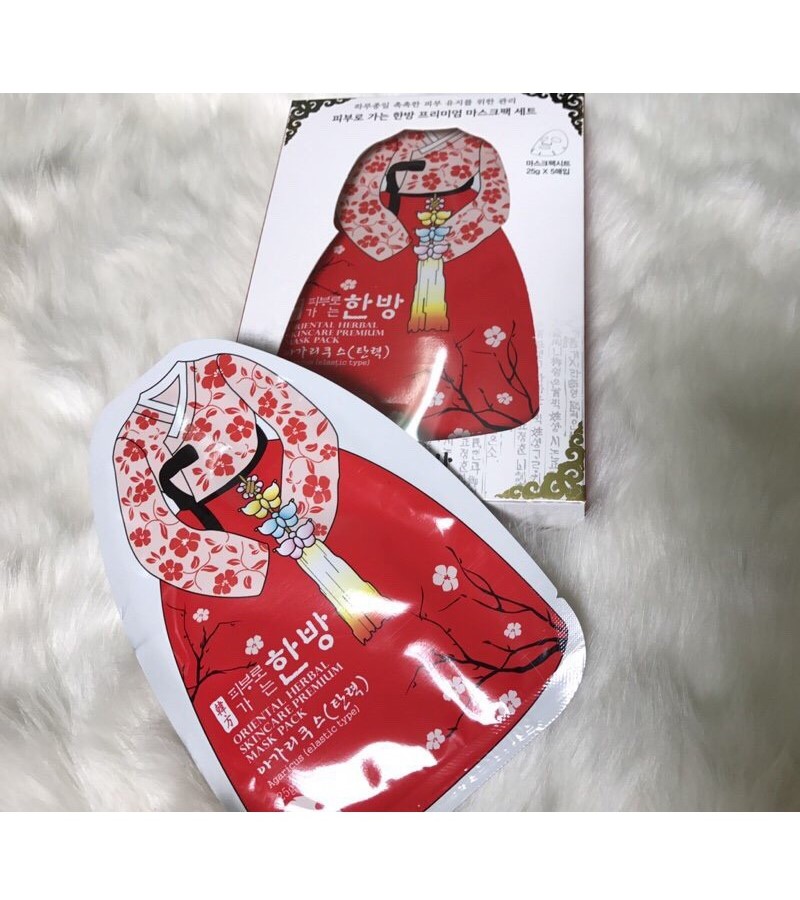 Mặt nạ cho da nhờn Oriental Herbal Skincare Premium Mask Pack