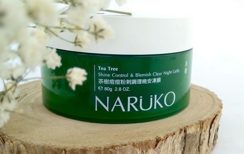 Mặt nạ ngủ tràm trà Naruko với công dụng chữa trị làn da mụn