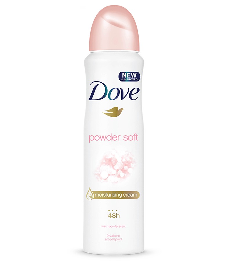 Xịt dưỡng trắng da Dove Powder Soft