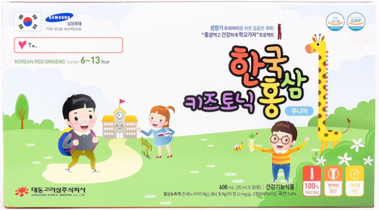 Hồng sâm cho trẻ em Daedong Korean Red Ginseng Baby