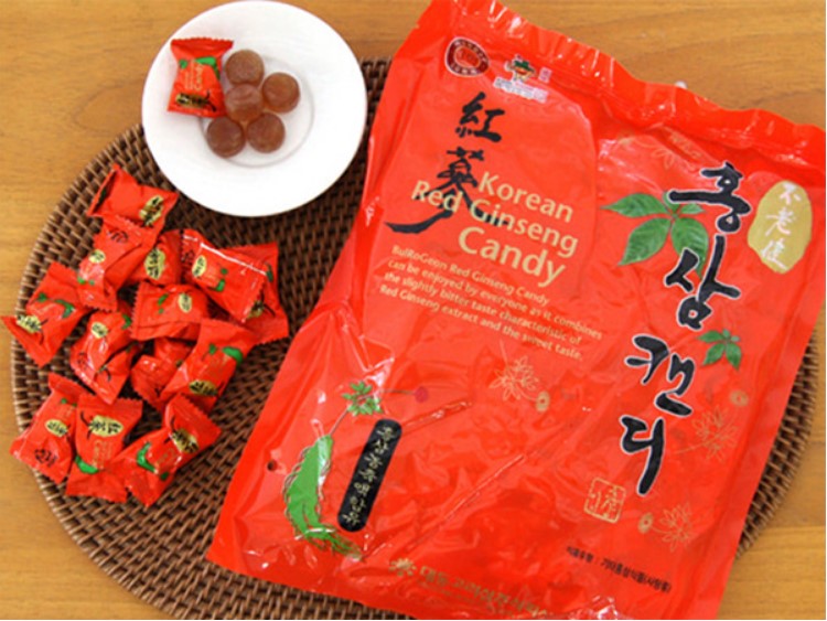 Kẹo hồng sâm Hàn Quốc Daedong BulRoGeon Red Ginseng Candy