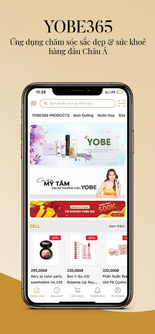 App ứng dụng Yobe 365