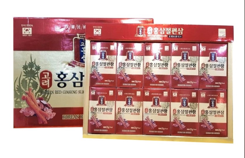 Hồng sâm mật ong Korean Sliced Red Ginseng