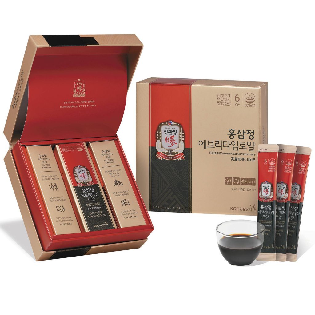 trà hồng sâm Hàn Quốc KGC Red Ginseng Extract Everytime V